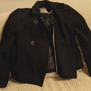 Black Old Navy Pea Coat